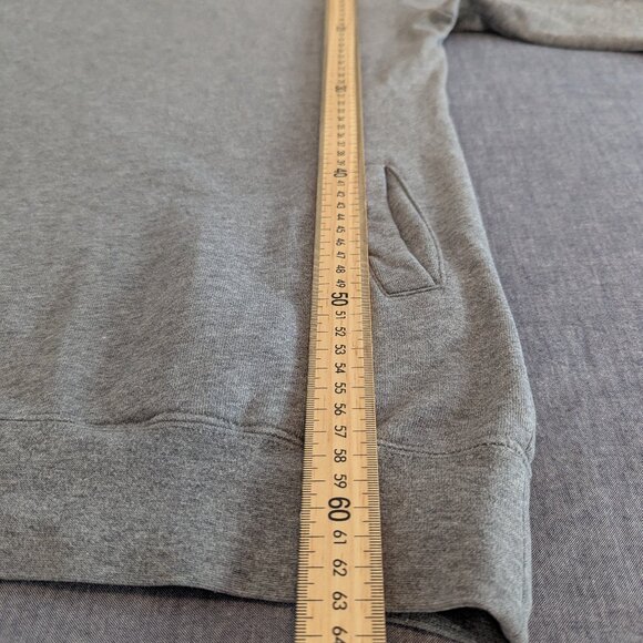 Vans of the Wall Women's High Cowl Neck Grey Sweater - 1/4 zip - Size XS - Picture 7 of 12